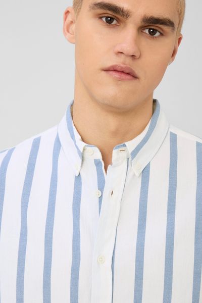 Chemise manches longues ray&eacute;e