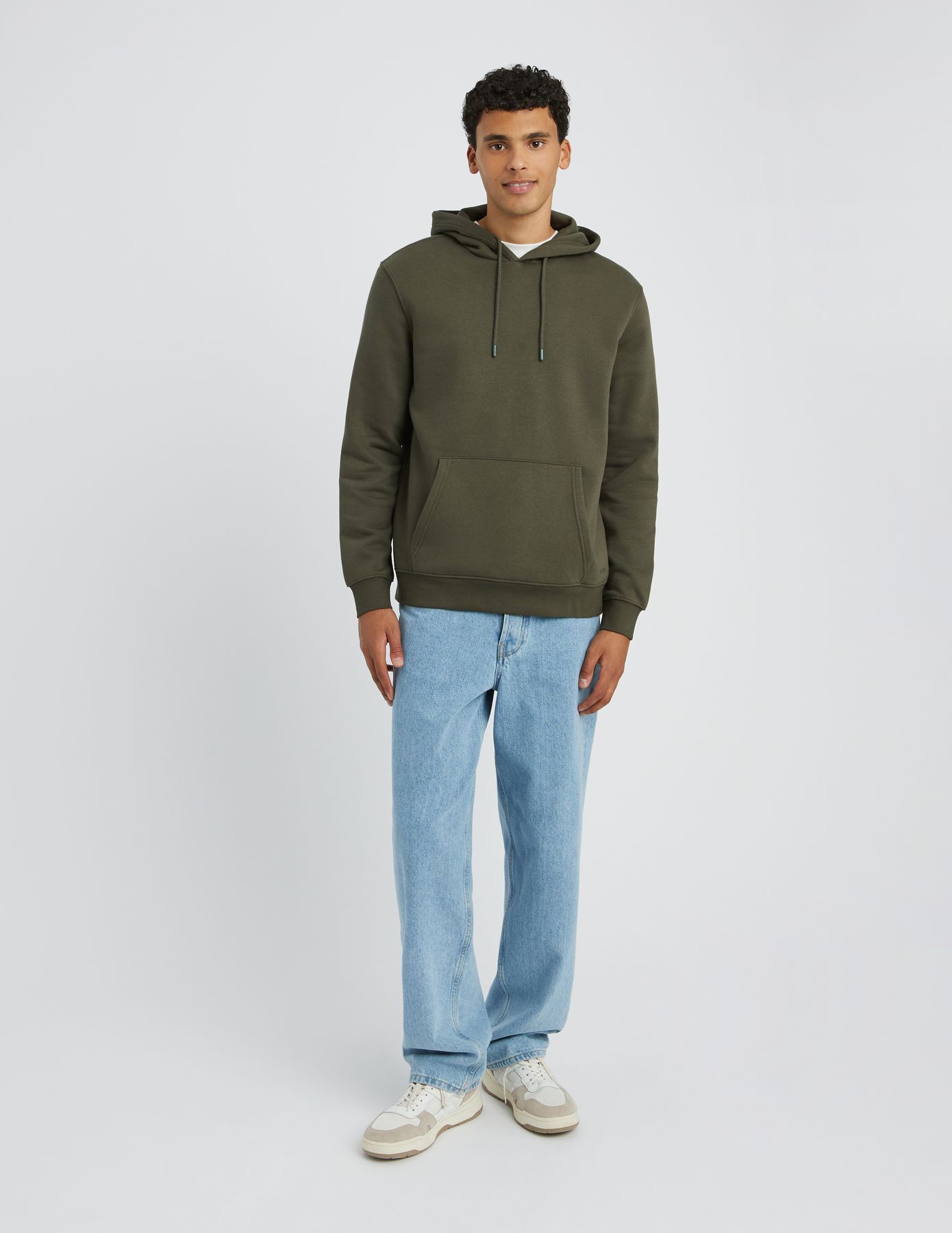 Sweat basique &agrave; capuche