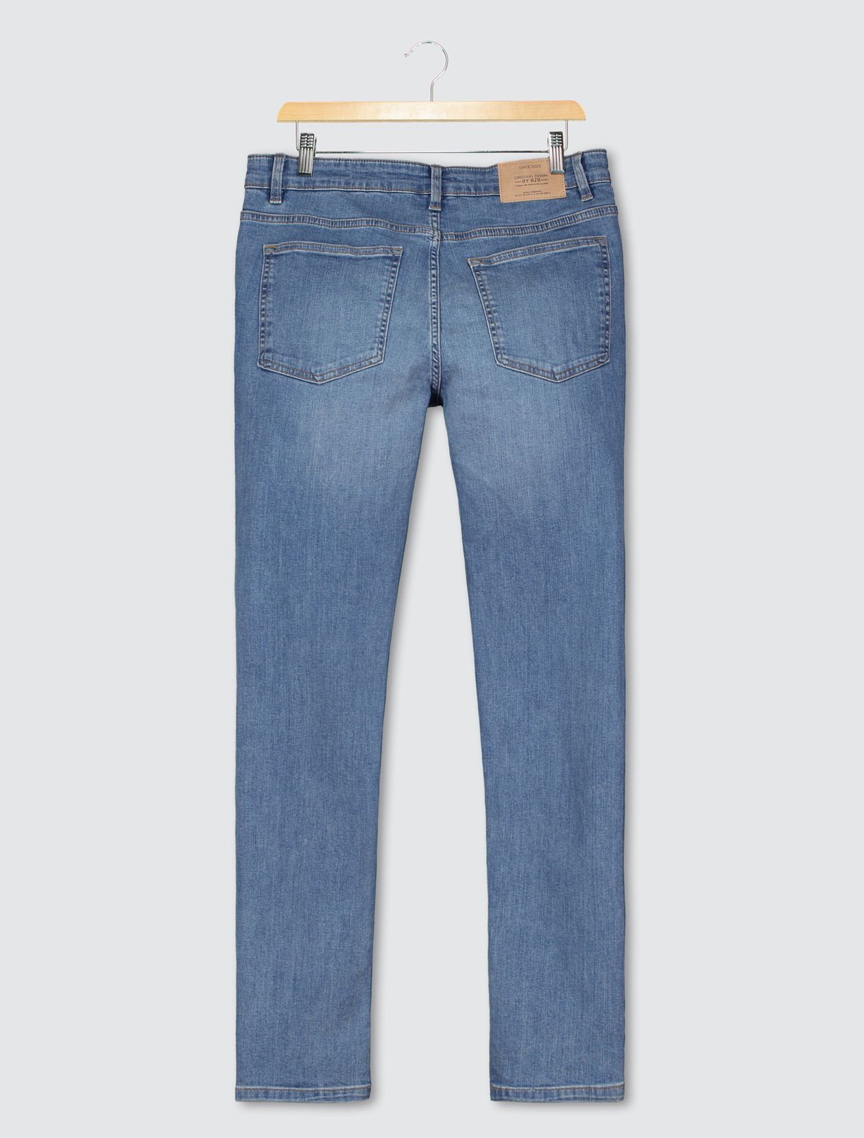 Jean slim basique stone clair