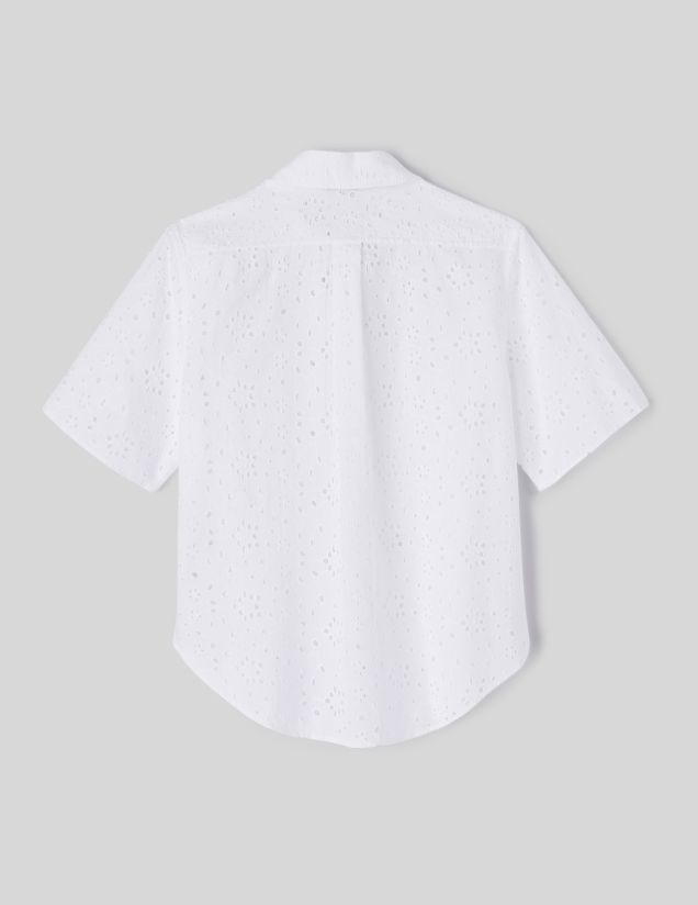 Chemisette broderie anglaise