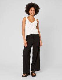 Pantalon broderie