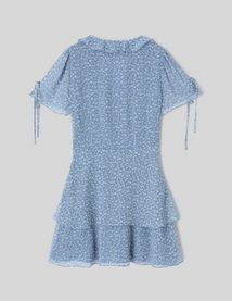 Robe courte imprimée