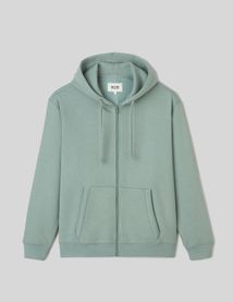 Sweat zippé à capuche