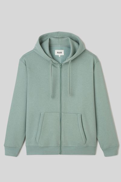 Sweat zippé à capuche