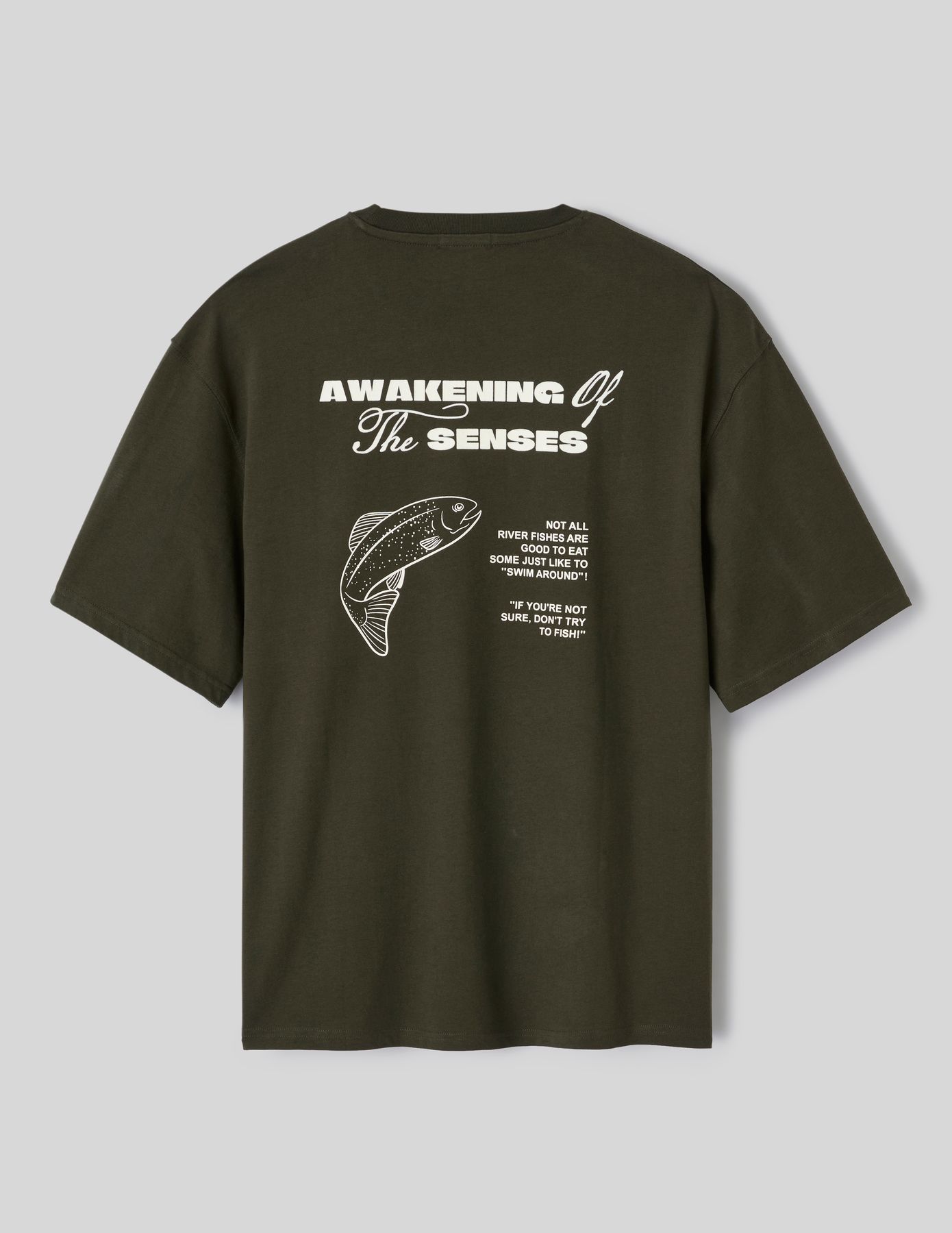 T-shirt imprim&eacute; devant / dos