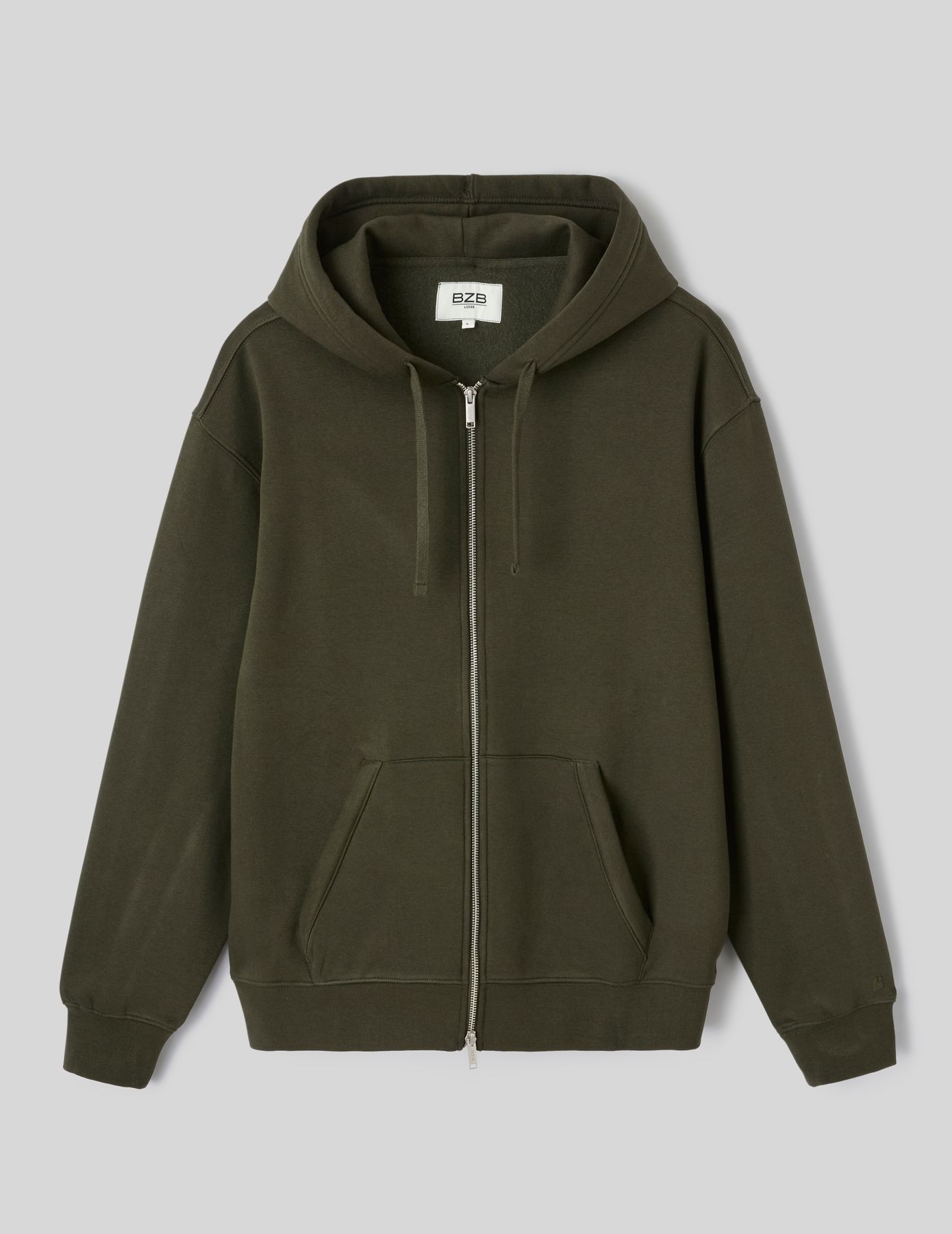 Sweat zipp&eacute; ouverture double