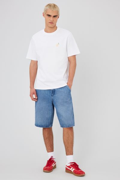 Bermuda en jean fantaisie