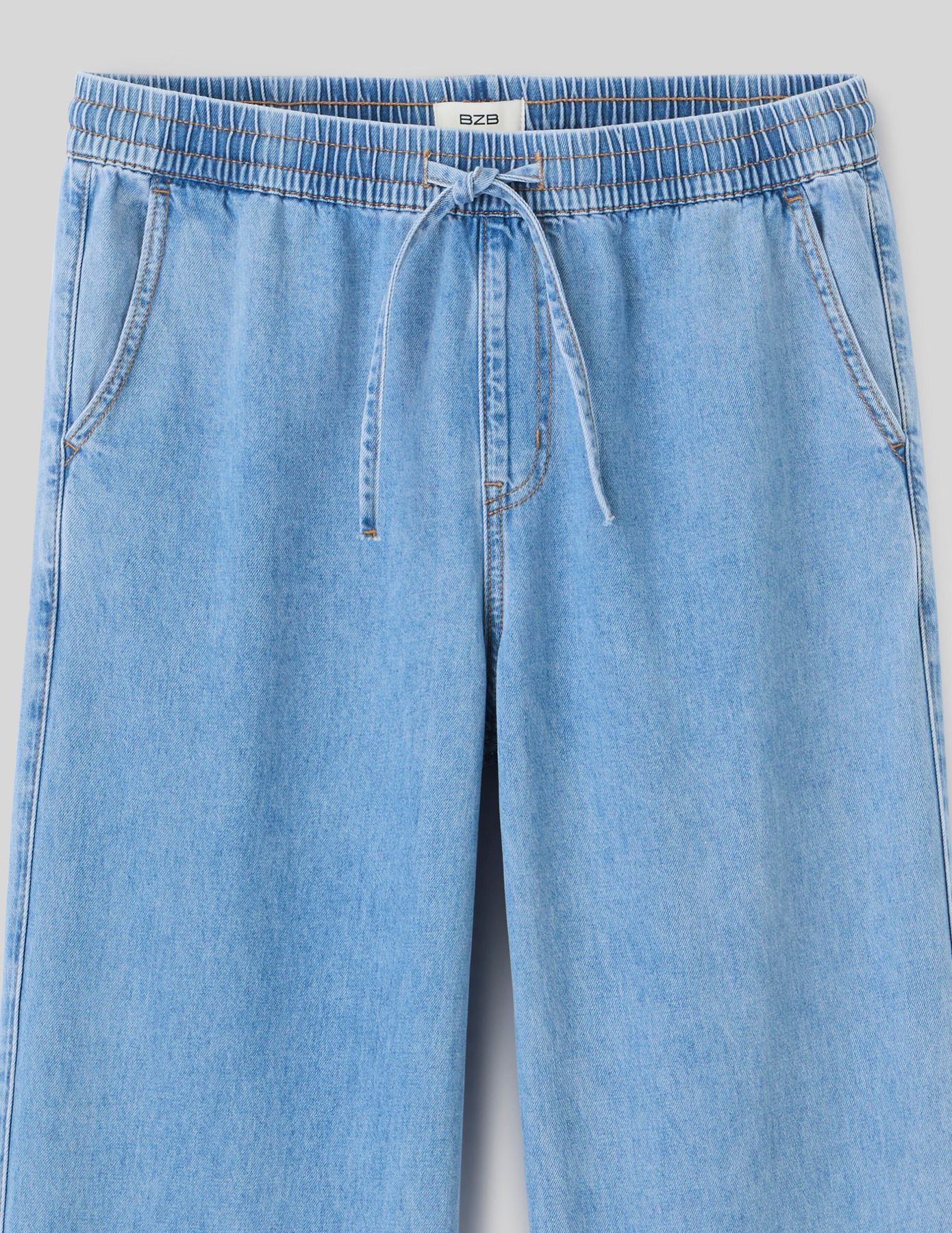 Pantalon fluide en jean