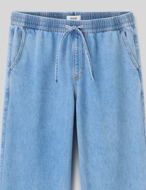 Pantalon fluide en jean