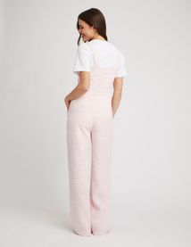 Combinaison pantalon en tweed