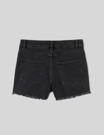 Short en jean raw cut