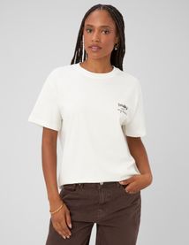 T-shirt imprim&eacute; devant/dos
