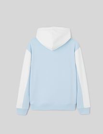 Sweat à capuche colorblock