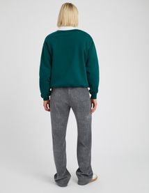 Pantalon maille velours