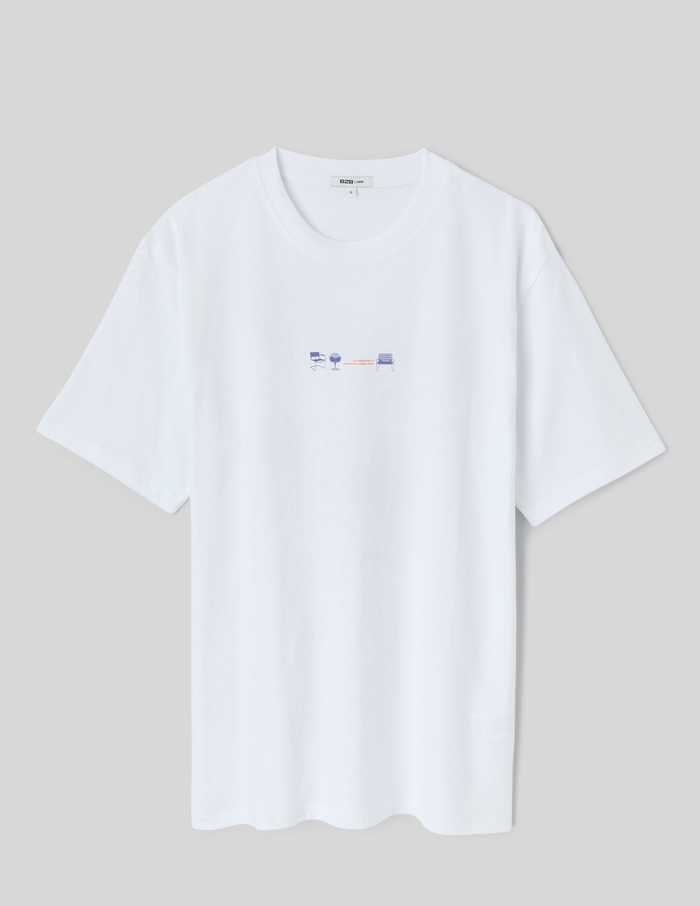 T-shirt imprim&eacute; devant/dos