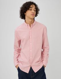 Chemise ray&eacute;e droite