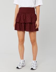 Jupe courte jacquard