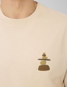 T-shirt imprim&eacute; poitrine