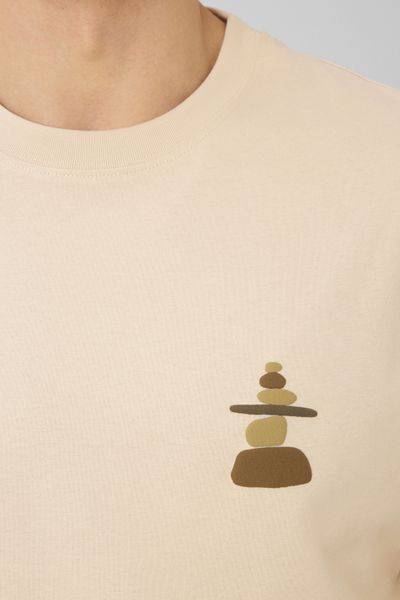 T-shirt imprim&eacute; poitrine