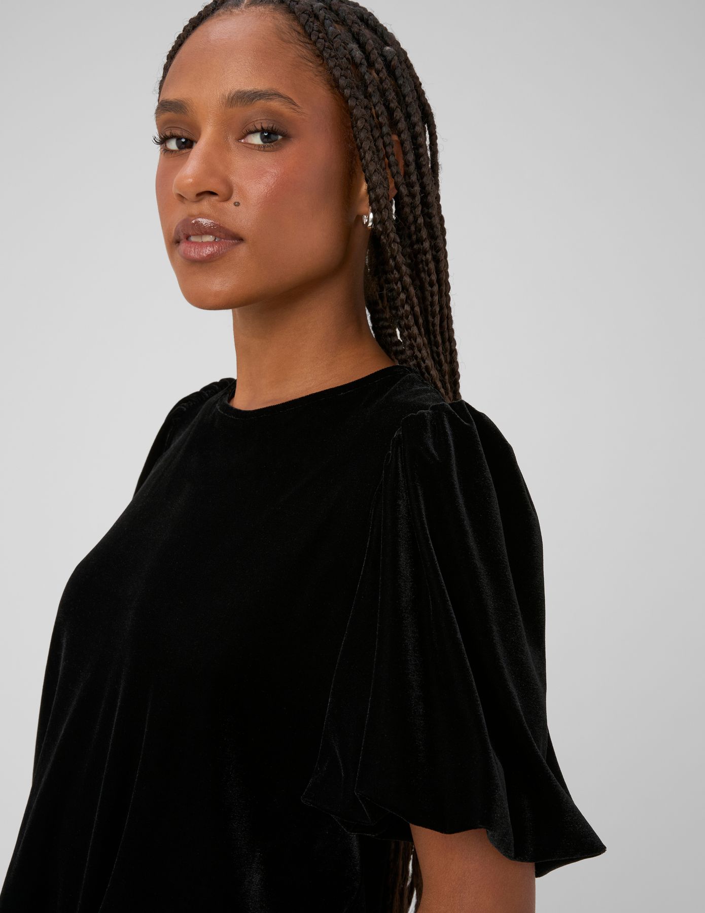 Blouse en velours