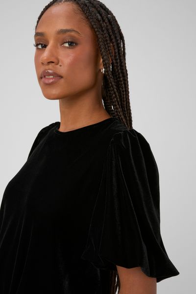 Blouse en velours
