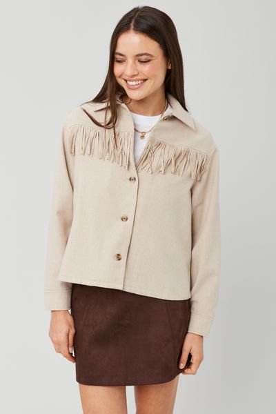 Surchemise à franges