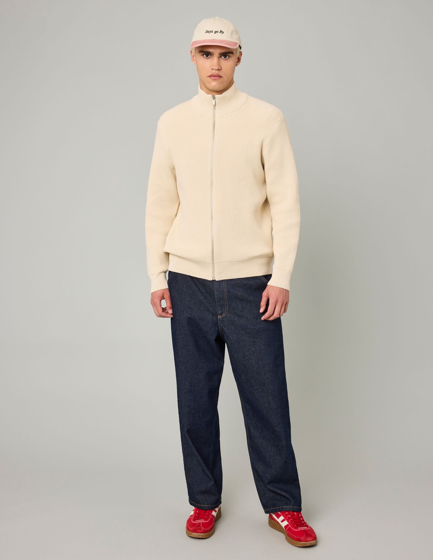 Pull col montant zippé