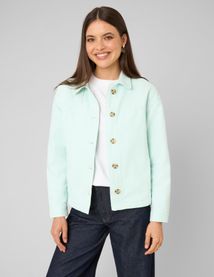 Veste garment dyed