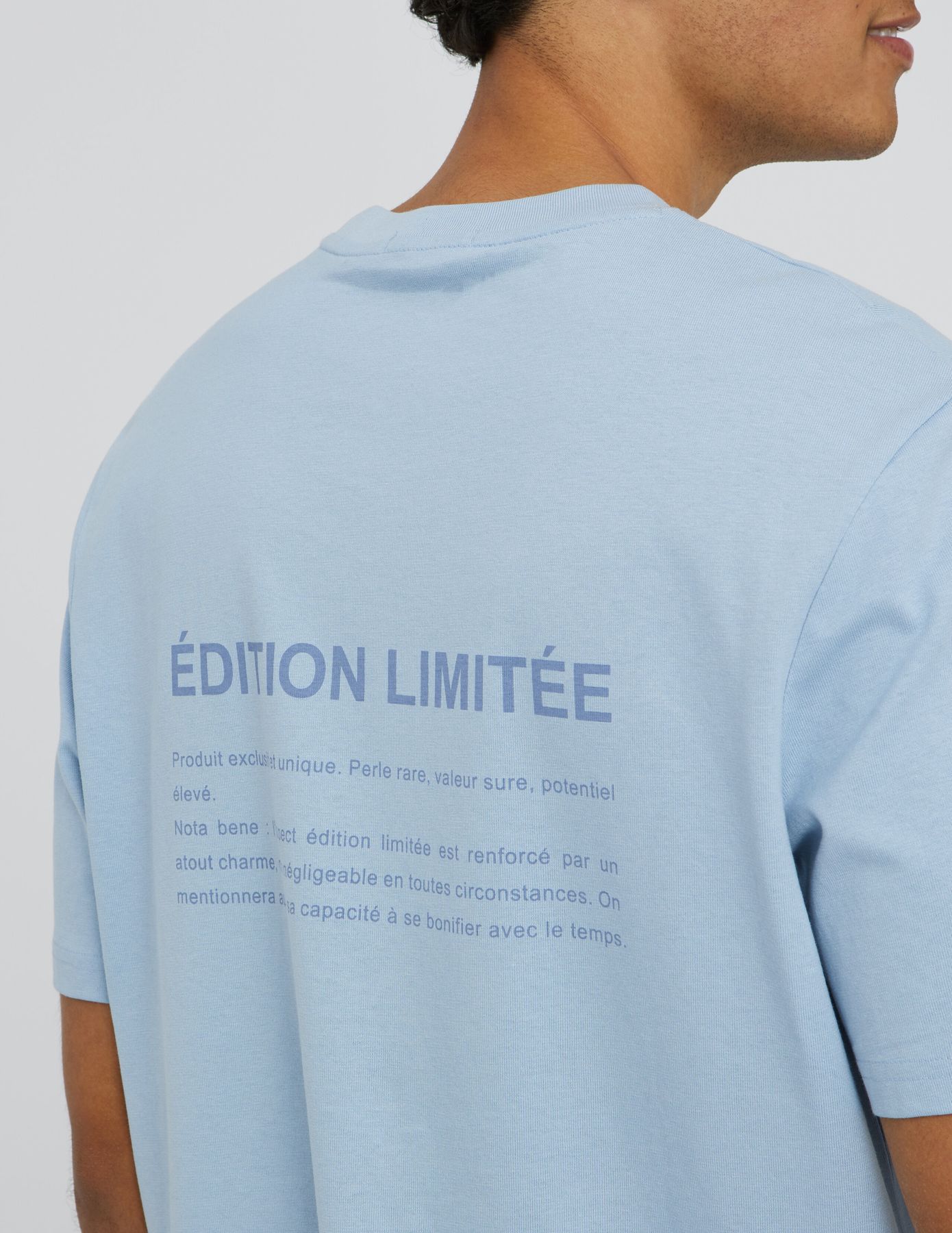 T-shirt imprim&eacute; devant dos