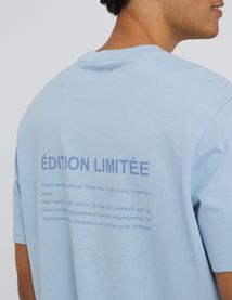 T-shirt imprim&eacute; devant dos