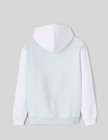 Sweat à capuche colorblock