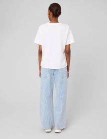 Jean baggy ray&eacute;