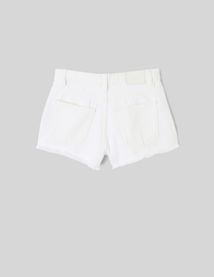 Short en Denim Raw cut