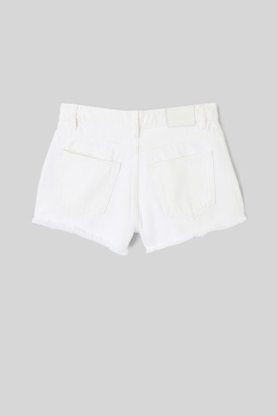 Short en Denim Raw cut