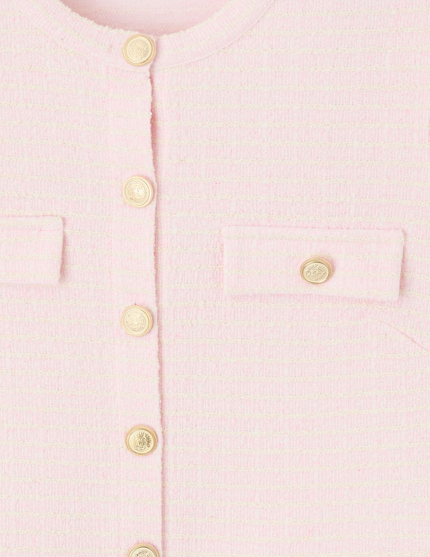 Top sans manches en tweed