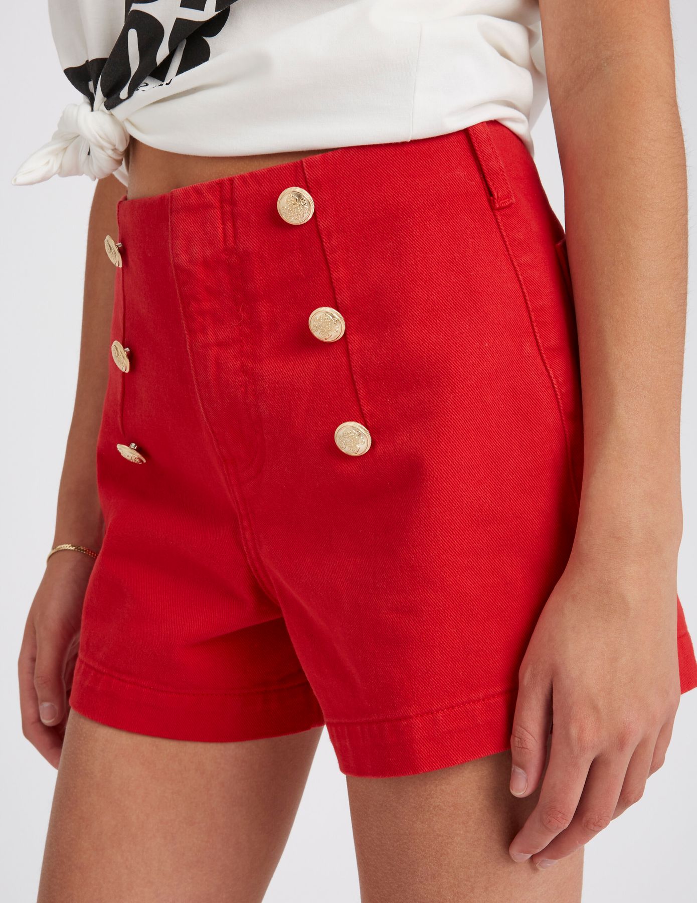 Short boutons fantaisie