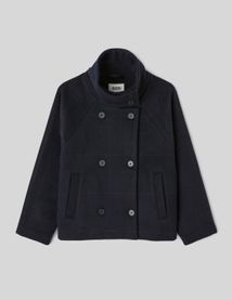 Manteau &agrave; carreaux