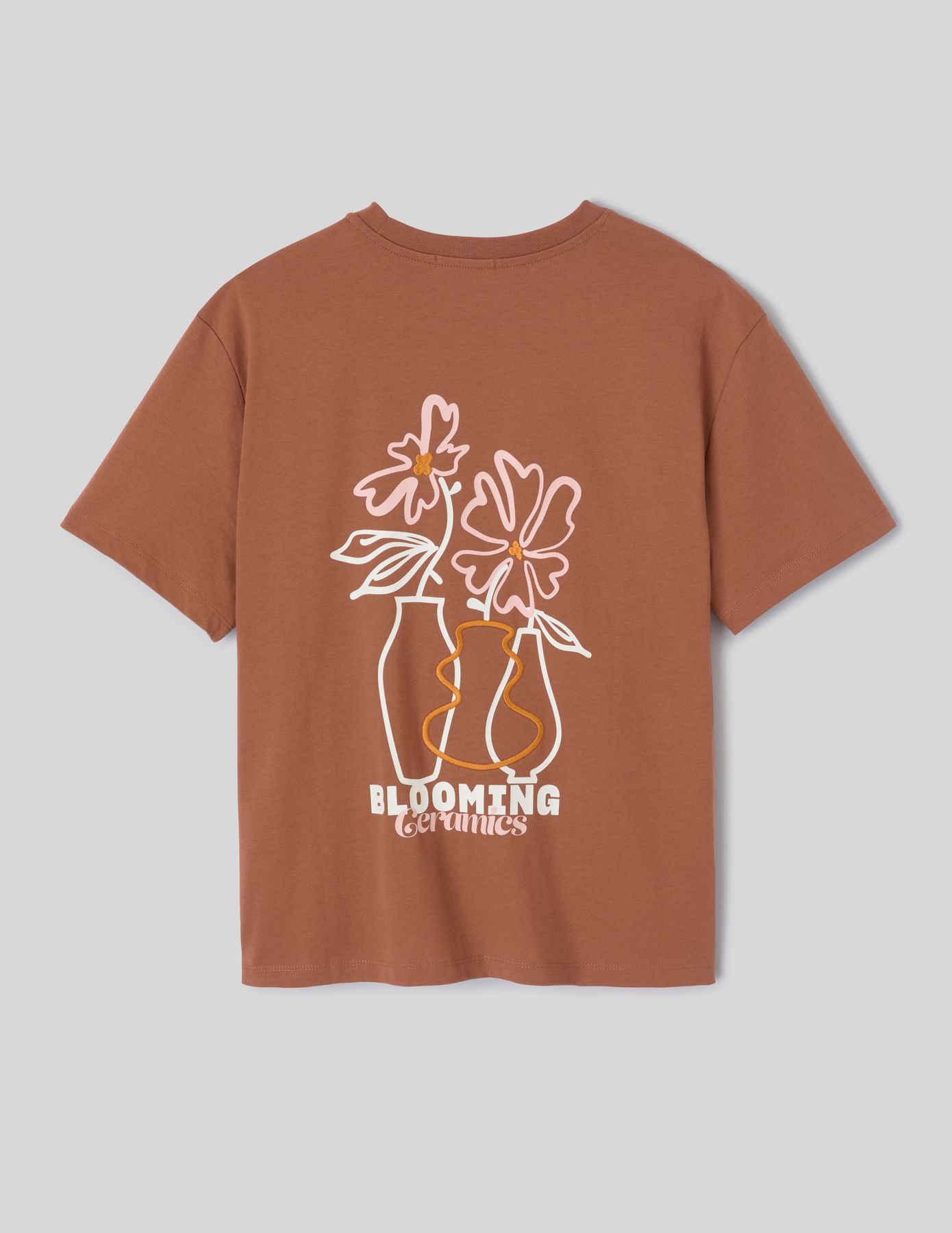 T-shirt imprim&eacute; devant / dos