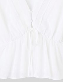 Blouse en plumetis