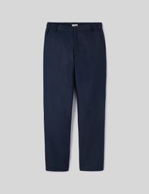 Pantalon de ville coton lin