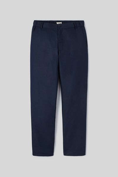 Pantalon de ville coton lin