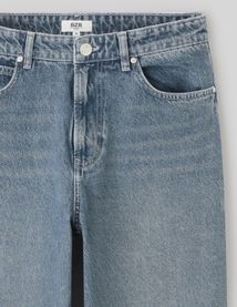 Pantalon jean loose bluegrey