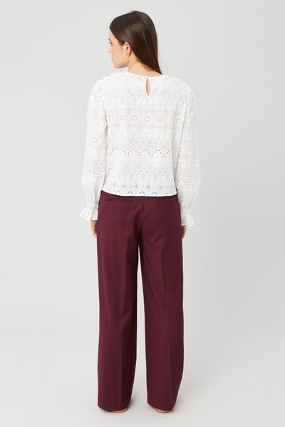 Pantalon large à pinces