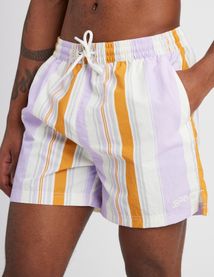 Short de bain rayures