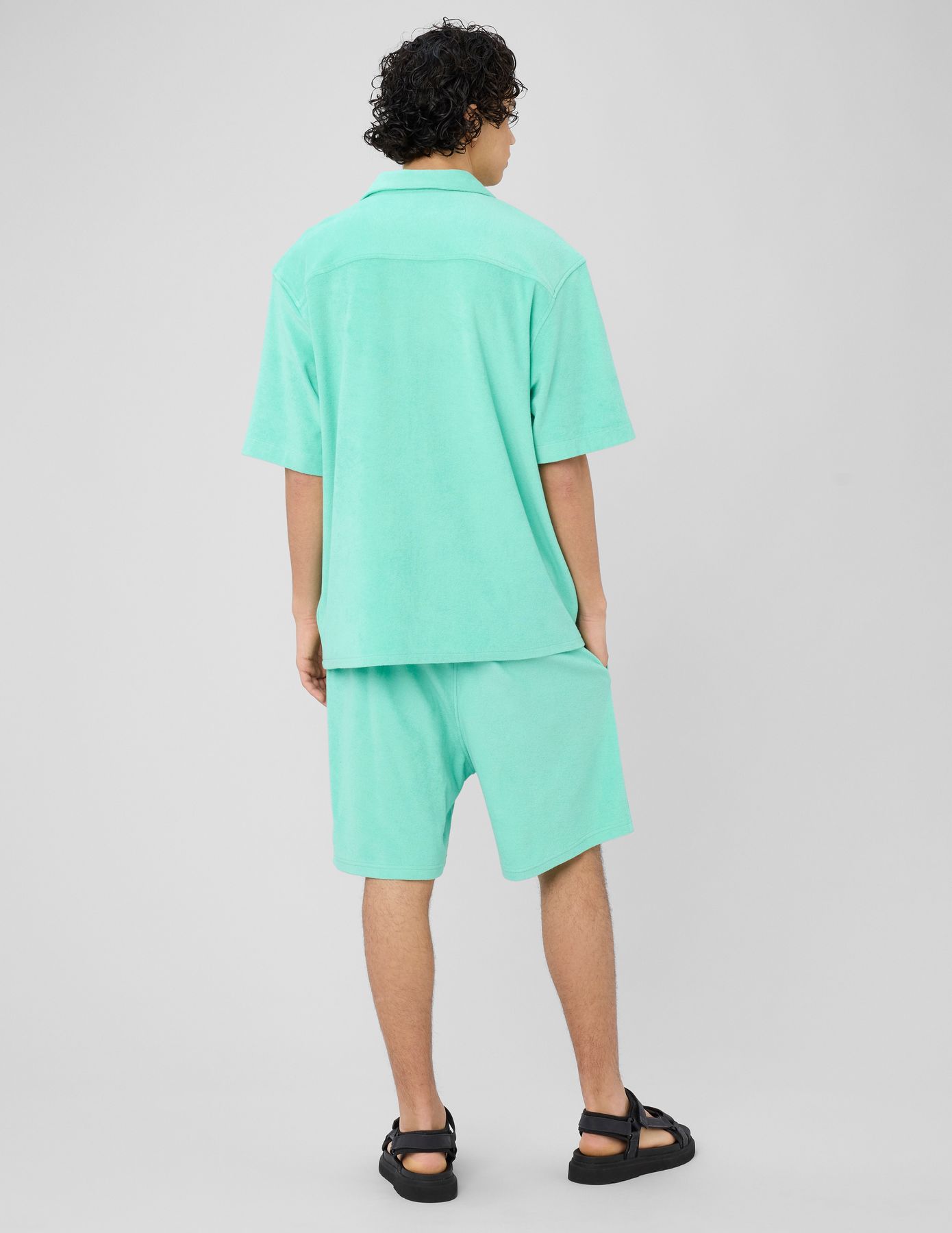 Chemise manches courtes &eacute;ponge