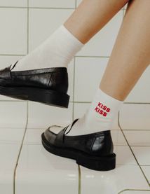 Chaussette unitaire lurex