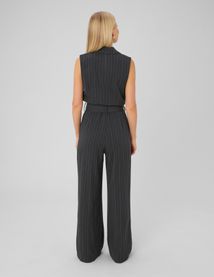 Combinaison tailleur ray&eacute;e