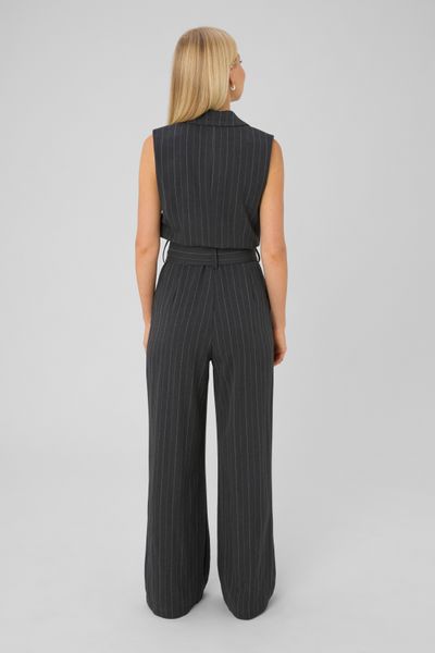 Combinaison tailleur ray&eacute;e
