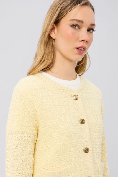 Gilet boutonn&eacute;