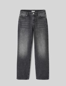 Jean straight taille basse